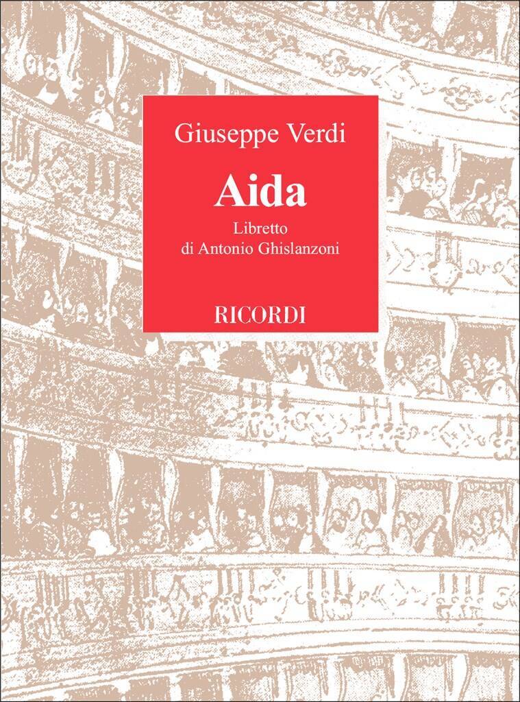 Książka Aida it Lib G VERDI