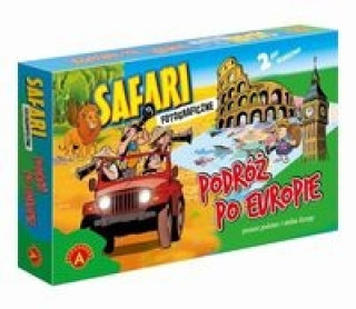 Joc / Jucărie Safari Fotograficzne Podroz po Europie 