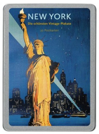 Joc / Jucărie New York, 20 Postkarten 