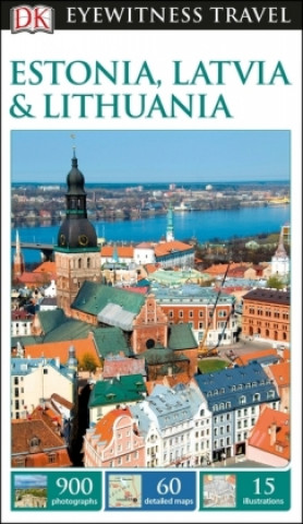 Kniha DK Eyewitness Estonia, Latvia and Lithuania DK