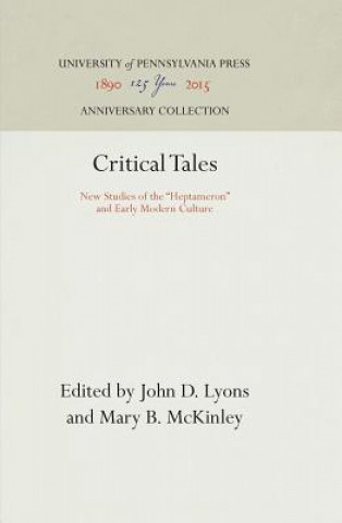 Книга Critical Tales John D. Lyons