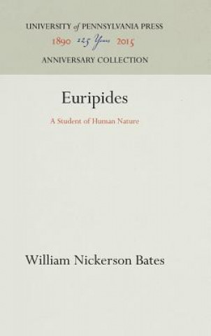 Knjiga Euripides William Nickerson Bates