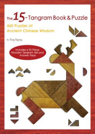 Kniha 15-Tangram Book & Puzzle Tong Yegeng
