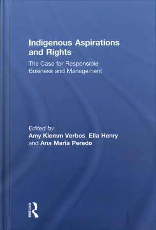 Kniha Indigenous Aspirations and Rights Amy Klemm Verbos