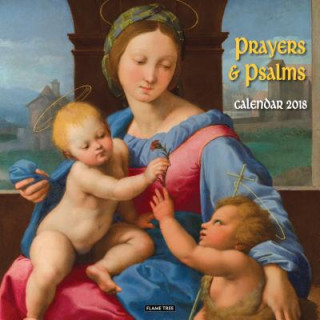 Calendar / Agendă Prayers & Psalms Wall Calendar 2018 (Art Calendar) Flame Tree Studios