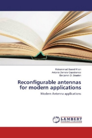 Könyv Reconfigurable antennas for modern applications Muhammad Saeed Khan