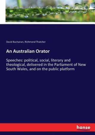 Kniha Australian Orator David Buchanan