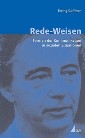 Könyv Rede-Weisen Erving Goffman