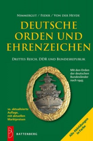 Книга Deutsche Orden und Ehrenzeichen Jörg Nimmergut