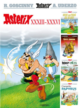 Book Asterix XXXIII - XXXVI R. Goscinny