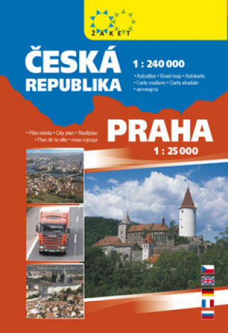 Tiskovina Autoatlas ČR + Praha A5 