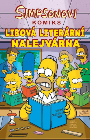 Książka Simpsonovi Libová literární nalejvárna Matt Groening
