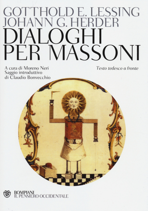 Libro Dialoghi per massoni. Testo tedesco a fronte J. Gottfried Herder