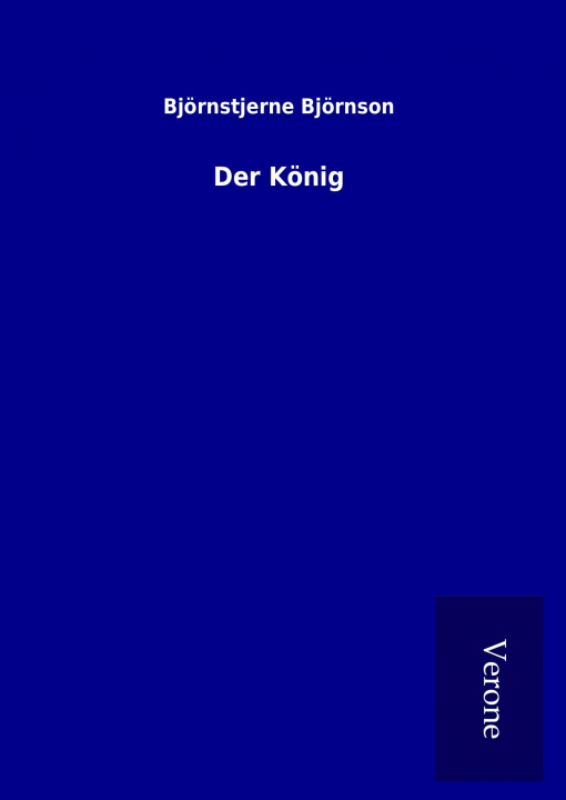 Kniha Der König Björnstjerne Björnson