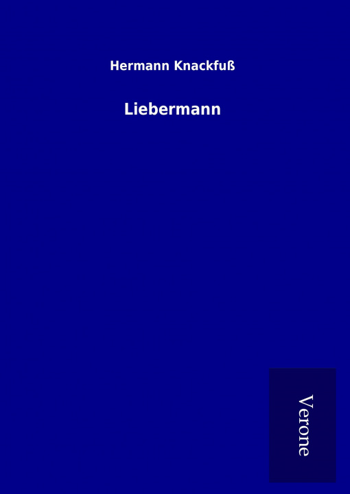 Book Liebermann Hermann Knackfuß