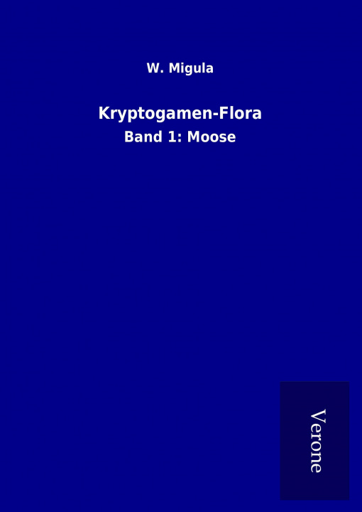 Buch Kryptogamen-Flora W. Migula