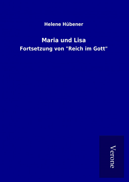 Book Maria und Lisa Helene Hübener