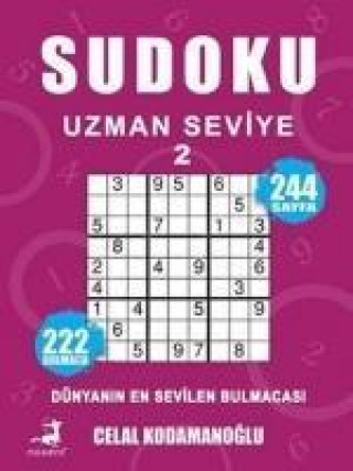 Kniha Sudoku Uzman Seviye 2 Celal Kodamanoglu