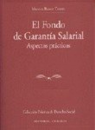 Kniha El fondo de garantía salarial Manuel Ramos Torres