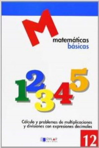 Knjiga Proyecto Educativo Faro, matemáticas básicas. Cuaderno 12 