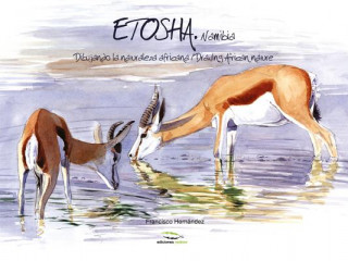 Kniha Etosha: Dibujando la naturaleza africana / Drawing African nature FRANCISCO HERNANDEZ