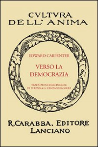 Kniha Verso la democrazia Edward Carpenter