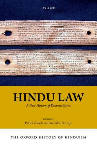 Kniha Oxford History of Hinduism: Hindu Law Patrick Olivelle