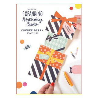 Tiskovina Cheree Berry Expanding Birthday Card Set Galison