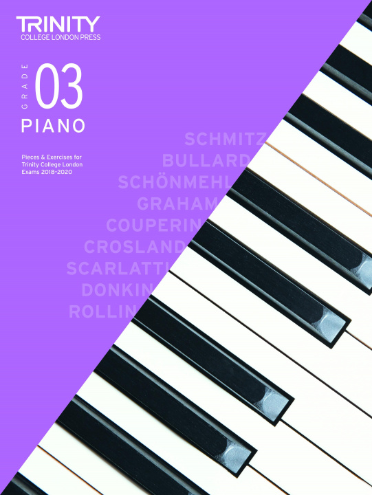 Materiale tipărite Trinity College London Piano Exam Pieces & Exercises 2018-2020. Grade 3 