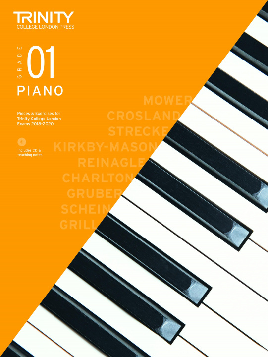 Tiskovina Trinity College London Piano Exam Pieces & Exercises 2018-2020. Grade 1 (with CD) 