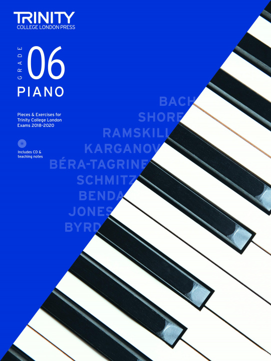 Tiskanica Trinity College London Piano Exam Pieces & Exercises 2018-2020. Grade 6 (with CD) 