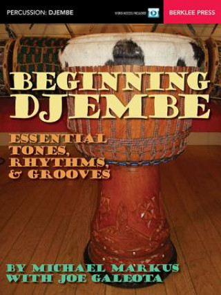 Książka BEGINNING DJEMBE Michael Markus