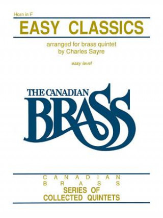 Kniha CANADIAN BRASS EASY CLASSICS Hal Leonard Corp