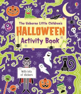 Книга Little Children's Halloween Activity Book Rebecca Gilpin