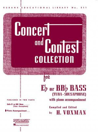 Książka CONCERT & CONTEST COLLECTION TUBA PA H. Voxman