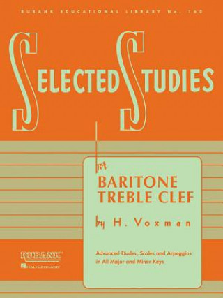 Carte RUBANK SELECTED STUDIES H. Voxman