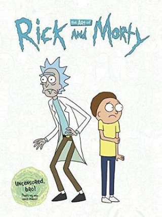 Carte Art of Rick and Morty Justin Roiland