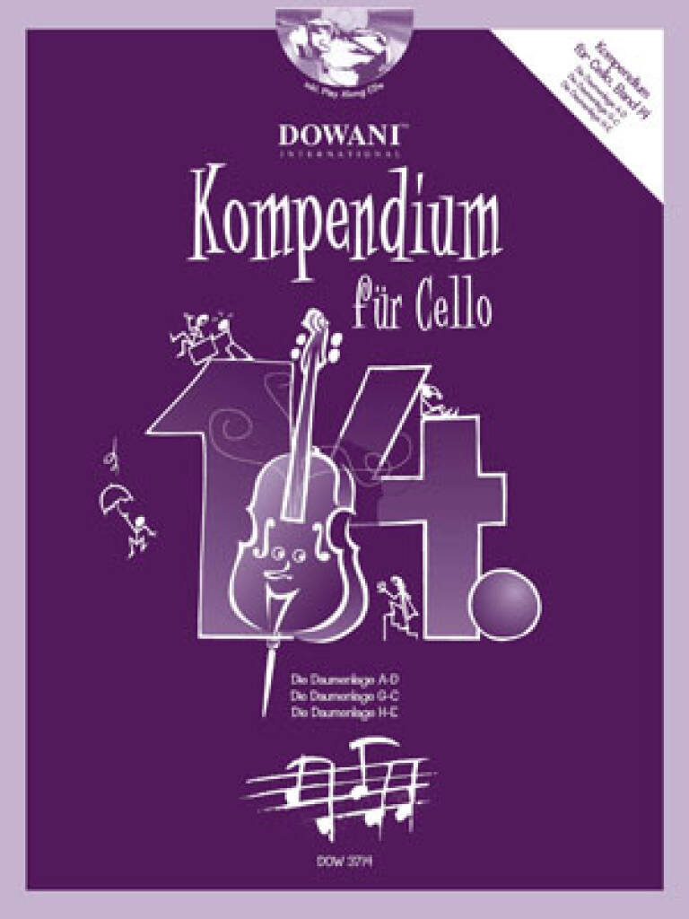 Knjiga KOMPENDIUM FR CELLO VOL 14 JOSEF HOFER