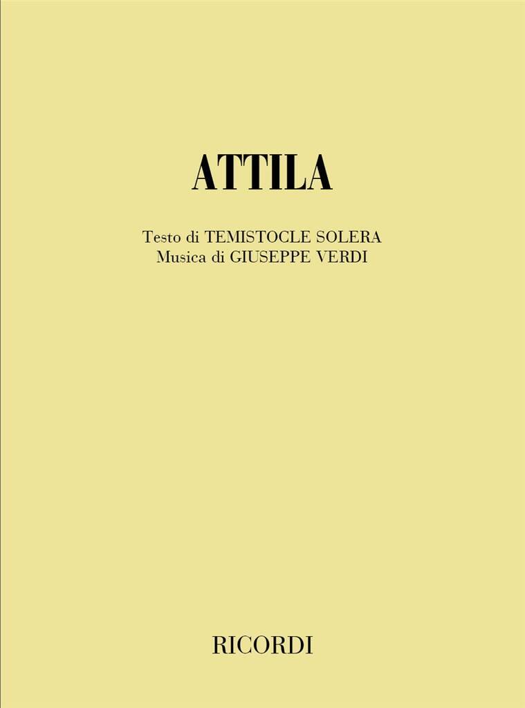 Buch ATTILA GIUSEPPE VERDI