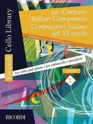 Książka 20TH CENTURY ITALIAN COMPOSERS VOL 1 Hal Leonard Corp