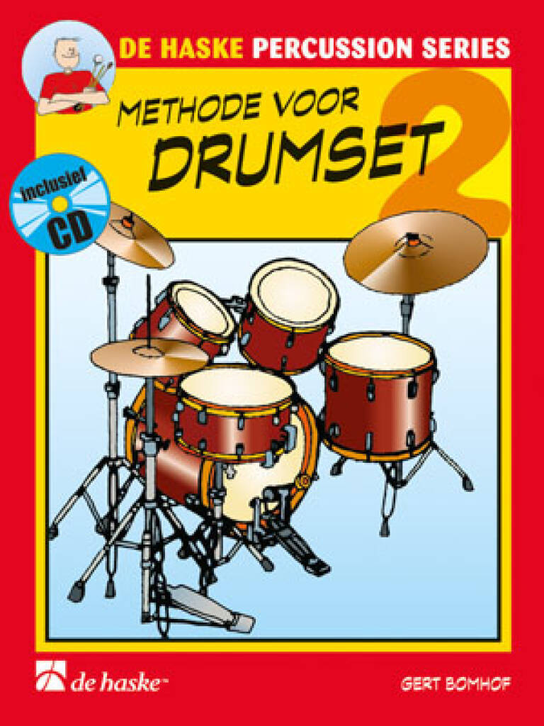 Boek METHODE VOOR DRUMSET 2 GERT BOMHOF