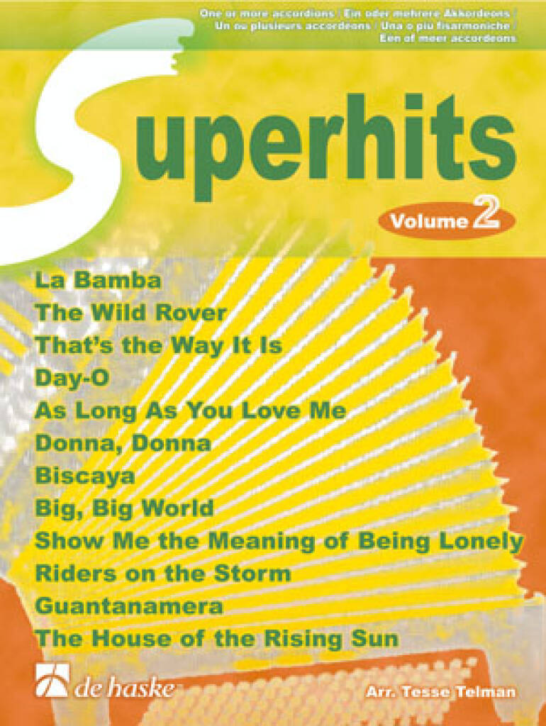 Knjiga SUPERHITS 2 TESSE TELMAN