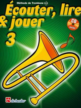 Książka COUTER LIRE JOUER 3 TROMBONE CL DE SOL 