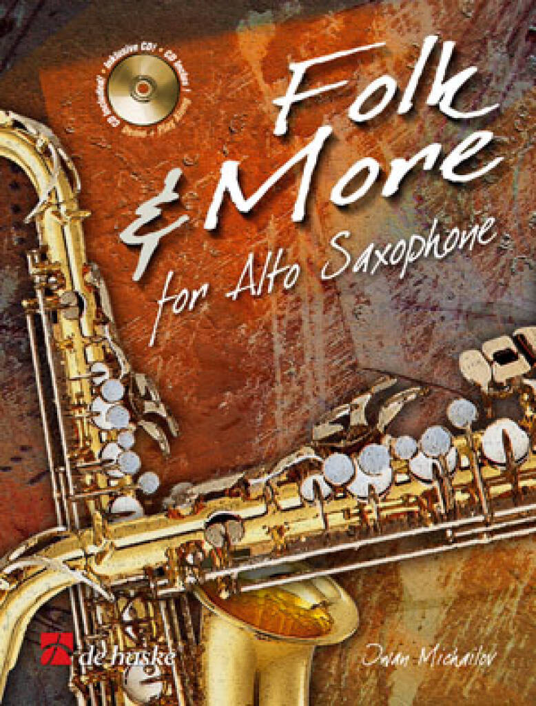 Βιβλίο FOLK MORE FOR ALTO SAXOPHONE IWAN MICHAILOV