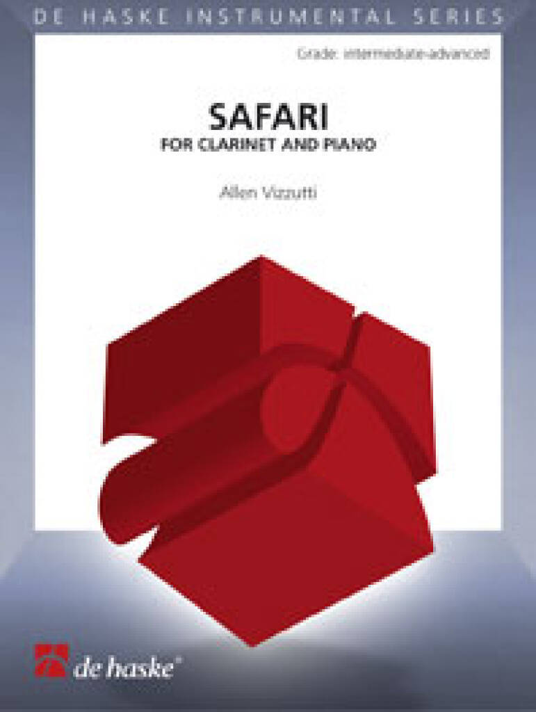 Knjiga SAFARI FOR CLARINET & PIANO ALLEN VIZZUTTI