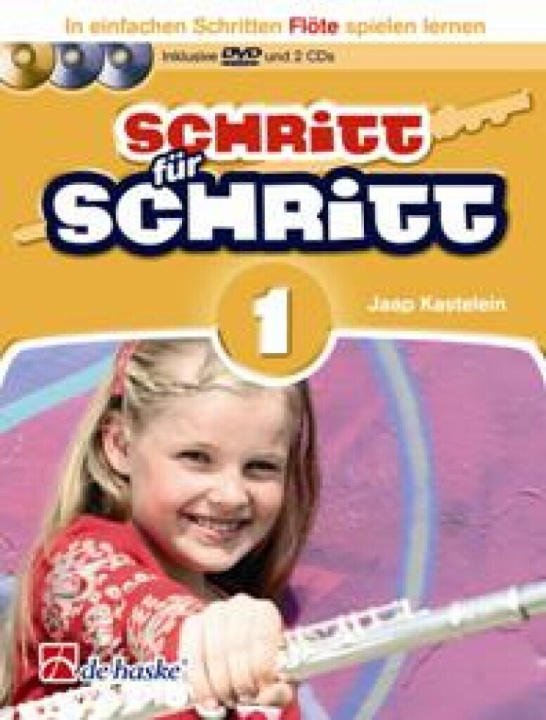 Knjiga SCHRITT FR SCHRITT 1 FLTE JAAP KASTELEIN_KLAAS