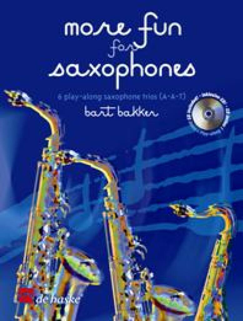 Book MORE FUN FOR SAXOPHONES BART BAKKER