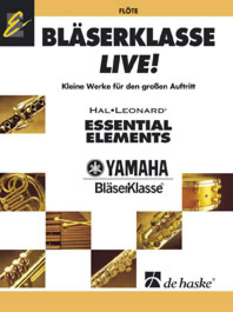 Boek BLSERKLASSE LIVE FLTE JAN DE HAAN