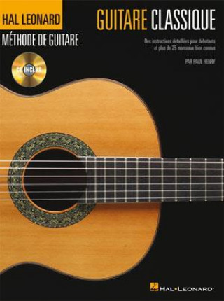 Carte GUITARE CLASSIQUE PAUL HENRY