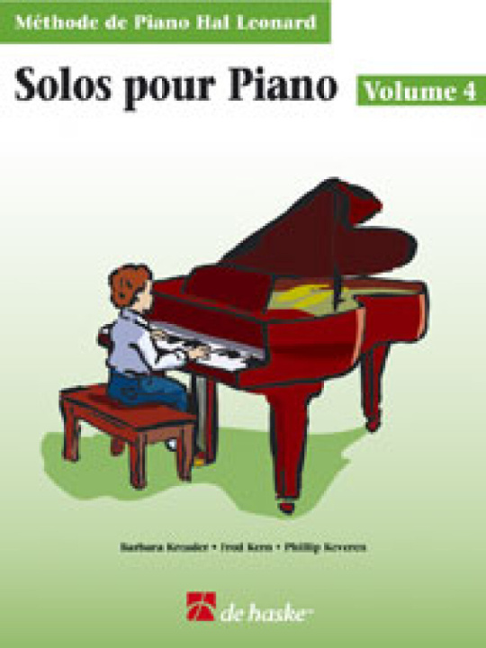 Kniha SOLOS POUR PIANO VOLUME 4 AVEC CD 